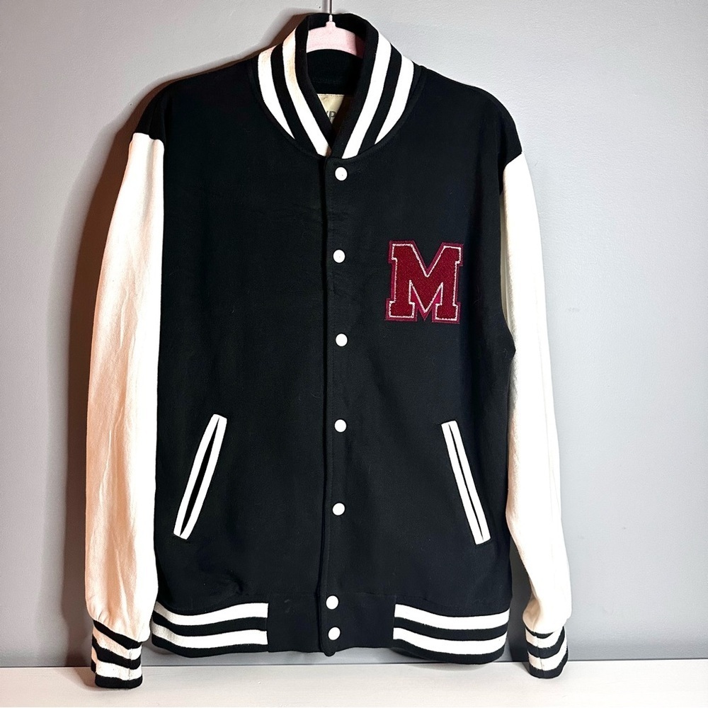 DUBWEAR CLOTHING CO - Varsity Baseball Jacket Size S With College Letter EUC - Picture 2 of 14